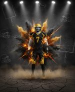 American Football Uniform